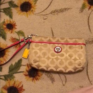 Coach wristlet